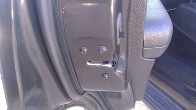 2006-2010 Mercury Mountaineer Driver Left Rear Door Latch With Rods/Cables Back
