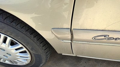 Buick Century Driver Left Moulding From Fender Oem Trim Strip Gold 49U