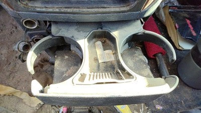 2001-2004 Dodge Caravan Slide Out Dash Mounted Cup Holder Assembly Oem Blue