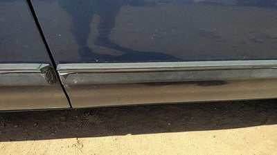 1994 Olds Cutlass Ciera Passenger Right Front Moulding From Door Trim Strip Blue