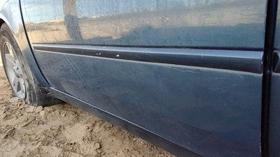2006-2008 Hyundai Sonata Driver Left Front Moulding From Door Trim Strip Blue