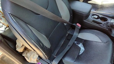 2008 09 Pontiac G6 Gxp Coupe Passenger Right Front Seat Belt Retractor Ebony 193
