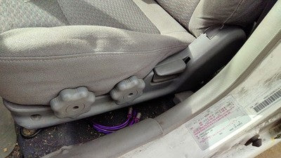 2002 Kia Rio Driver Left Side Seat Trim Panel Oem Gray