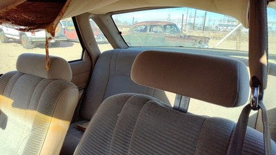 1984 Ford Tempo Pair Of Front Headrests Oem Left Right Set Seat