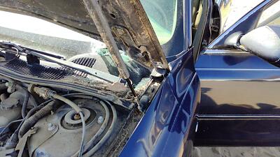 1999-2002 Oldsmobile Intrigue Passenger Right Hood Hinge Assembly Oem Blue 28u