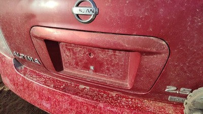 2006 Nissan Altima License Plate Trim Surround Panel Oem Tail Trunk Finish