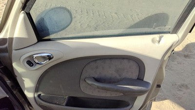01-02 Pt Cruiser Passenger Right Front Door Trim Panel With Switches Fl Taupe