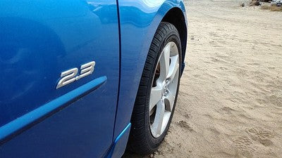 2004-2009 Mazda 3 Passenger Right Front Fender Oem 27B Winning Blue Bp4k52111d