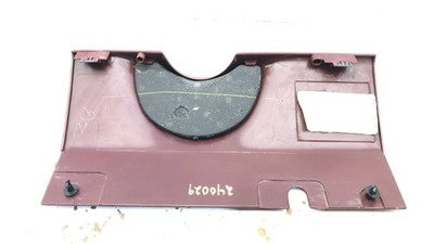 1989-1991 Pontiac Bonneville Lower Dash Under Column Knee Bolster Trim Panel Red