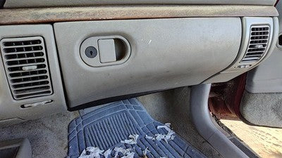 1996 Olds 88 Glove Box Assembly Complete Door With Latch Oem Gray