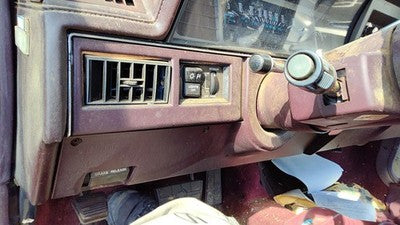 1985-1996 Olds Ciera Lower Dash Under Column Knee Bolster Trim Panel Oem Red