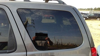 2001-2006 Mazda Tribute Driver Left Rear Quarter Glass Back Side Window Oem
