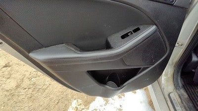 2011-14 Kia Optima Sx Driver Left Rear Inside Door Trim Panel Only Back Black Va