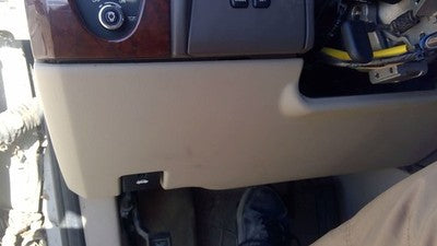 02-07 Buick Rendezvous Lower Dash Under Column Knee Bolster Trim Panel Tan 592