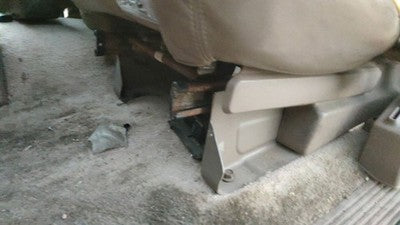 1994 Chevy Suburban Driver Left Power Seat Track With Motors Only Oem