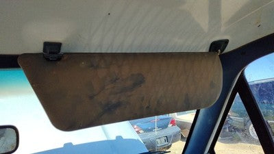 1996 Ford F350 Passenger Right Sun Visor Oem Blue