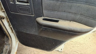 1993 S10 Blazer Passenger Right Rear Door Trim Panel With Switches Back Black