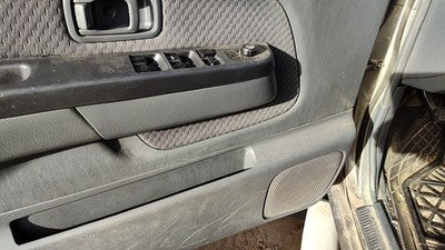 02-04 Nissan Xterra Driver Left Front Door Trim Panel With Master Switch Gray K