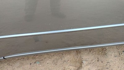2007-2009 Nissan Sentra Driver Left Front Moulding From Door Trim Strip Gray K36