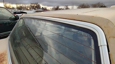 1981 Chevy Malibu Back Chrome Trim Around Window Surround Moulding Rear 4 Door