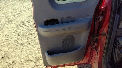 1999-2003 Ford F150 Passenger Right Rear Door Trim Panel Back Gray