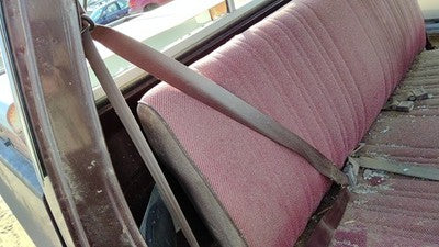 1983 Gmc Sierra C3500 Passenger Right Front Seat Belt Retractor Oem Shoulder Red