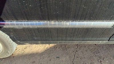 04-05 Xg350 Passenger Right Rear Moulding From Door Back Trim Strip Black