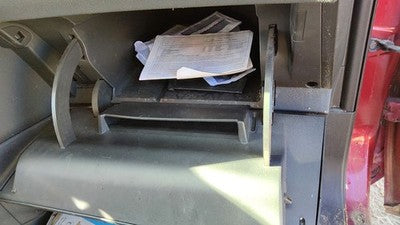 2008-2009 Nissan Rogue Glove Box Assembly Complete Door With Latch Oem G Black