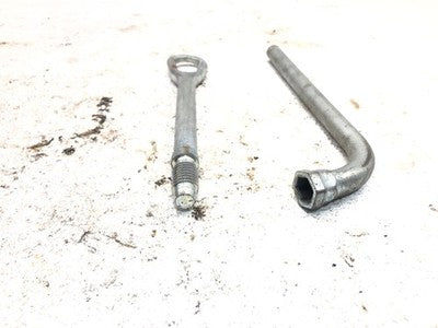 2000 Audi A8 Complete Jack And Tool Set With Tray Oem Emergency Spare Tire