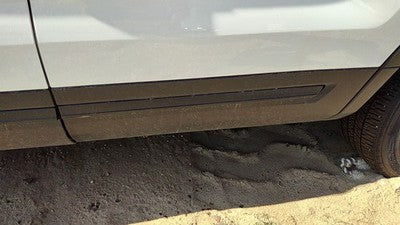 16-19 Police Interceptor Driver Left Rear Moulding From Door Back Trim Strip