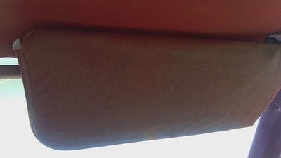 1978 Buick Regal Passenger Right Sun Visor Oem Red
