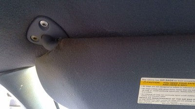 1994 Chevy Caprice Driver Left Sun Visor Oem Blue