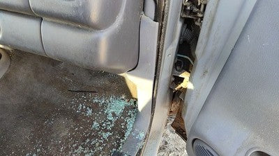 2000 Dodge Dakota Passenger Right Lower Kick Trim Panel Oem Gray