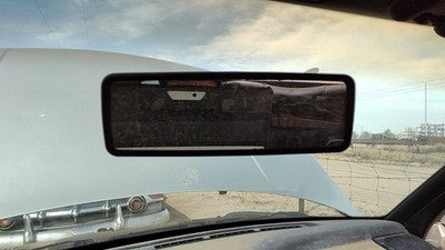 2000-2001 Vw Cabrio Convertible Inside Rear View Mirror Oem Windshield Mounted