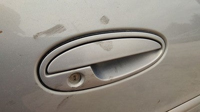 97-05 Chevy Malibu Passenger Right Front Outside Door Handle Oem 17u Silvermist