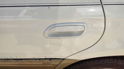 2000-2004 Legacy Outback Driver Left Rear Outside Door Handle Oem Back White 8Y3
