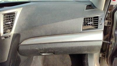 2010-2014 Subaru Legacy Outback Passenger Dash Trim Silver Bezel Oem