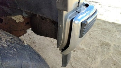 92-99 Chevy Suburban Passenger Right Moulding From Fender Trim Strip Pewter 11L