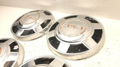 1976-1991 Gmc Sierra C3500 Hub Cap Wheel Cover Set Of 4 Oem 00349094