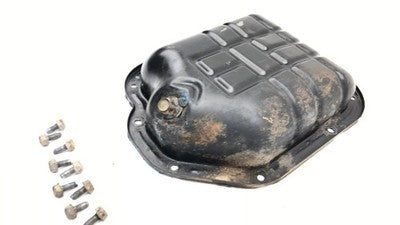 13-16 Nissan Pathfinder Engine Oil Pan With Good Drain Plug Oem 3.5L 11110Ja10d