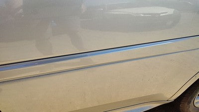 04-08 Grand Prix Driver Left Rear Moulding From Door Back Trim Strip Silver 12U