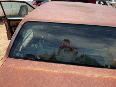 1985-1988 Buick Park Ave Back Glass Rear Window Oem 20618959