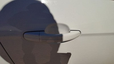 2012-2018 Ford Focus Passenger Right Front Outside Door Handle Oem White Yz
