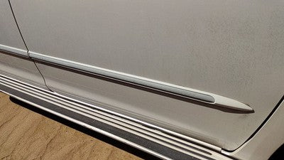 04-05 Sienna Passenger Right Front Moulding From Door Oem Trim Strip White 071