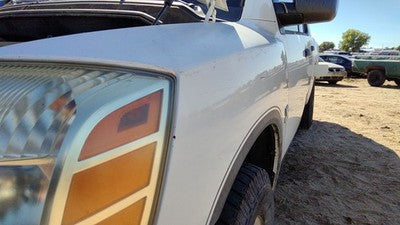 2004 Nissan Titan Driver Left Front Fender Oem Q10 White Hail 631017s031