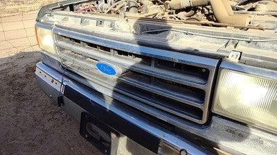 1987-1991 F250 Pickup Front Grille Oem Chrome E9tz8200a