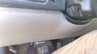2000-2002 Chevy Tahoe Lower Dash Under Column Knee Bolster Trim Panel Gray 12d