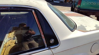 1989 Buick Century Driver Left Rear Moulding On Quarter Panel Oem Behind Window