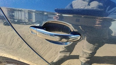 05-14 Vw Jetta Passenger Right Rear Outside Door Handle Oem Back Blue