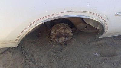 1978 Buick Regal Passenger Right Rear Wheel Moulding Oem
